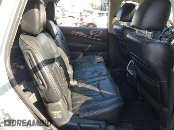 2013 Infiniti JX35 with VIN 5N1AL0MM8DC339713, listed as a Copart auction lot 50605525 with 106,036 mi miles and Salvage Title. Bid and sale history available at carsss.com. Image 11.