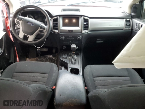2019 Ford Ranger XL with VIN 1FTER4FH2KLA36645, listed as a Copart auction lot 50328755 with 69,381 mi miles and Salvage title. Bid and sale history available at DreamBid. Image 8.