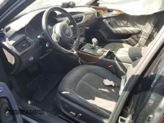 2016 Audi A6 2.0T Premium with VIN WAUCFAFC2GN133954, listed as a Copart auction lot 53397964 with 0 mi miles and Salvage Title. Bid and sale history available at carsss.com. Image 7.