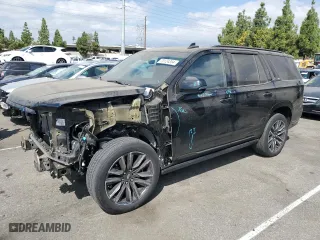 2022 Cadillac Escalade Sport Platinum with VIN 1GYS4GKL0NR178629, listed as a Copart auction lot 70124354 with 53,805 mi miles and Salvage Title. Bid and sale history available at carsss.com. Image 1.