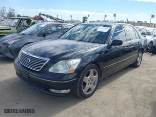 2005 Lexus LS 430 with VIN JTHBN36FX55003035, listed as a IAAI auction lot 41612996 with 166,486 mi miles. Bid and sale history available at carsss.com. Image 18.