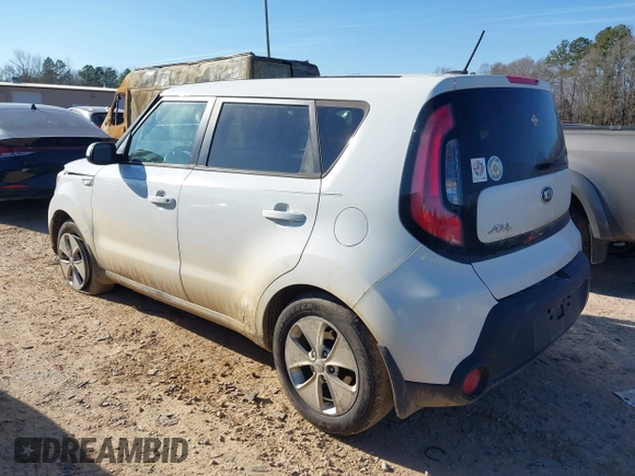 2014 Kia Soul with VIN KNDJN2A28E7022716, listed as a IAAI auction lot 41487053 with 226,757 mi miles. Bid and sale history available at carsss.com. Image 3.
