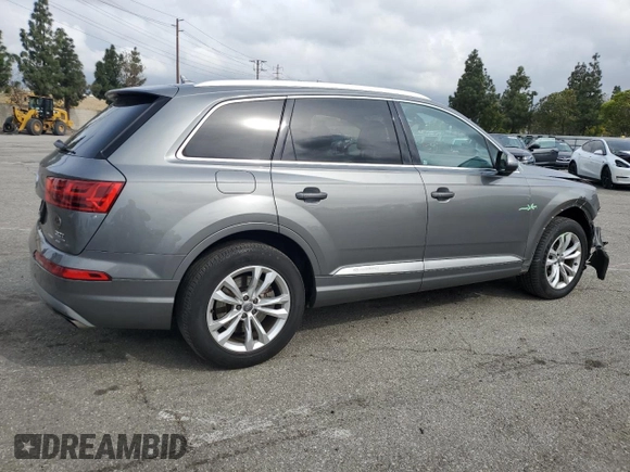 2017 Audi Q7 Premium Plus with VIN WA1LAAF78HD027417, listed as a Copart auction lot 50961825 with 122,053 mi miles and Salvage Title. Bid and sale history available at carsss.com. Image 3.