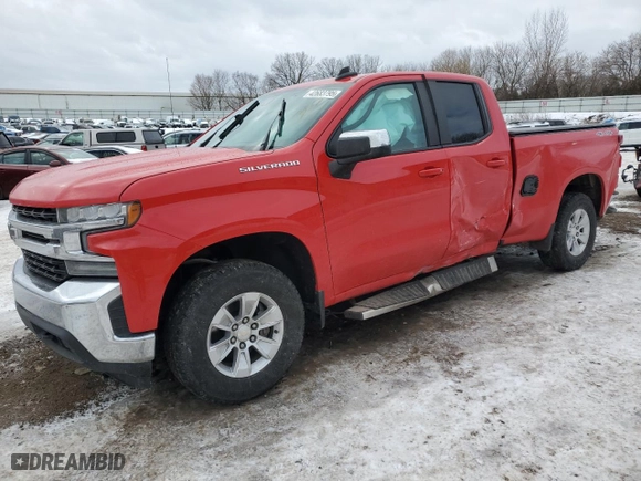 2019 Chevrolet Silverado 1500 LT with VIN 1GCRYDED9KZ188423, listed as a Copart auction lot 42683795 with 86,996 mi miles and Clean Title. Bid and sale history available at carsss.com. Image 1.