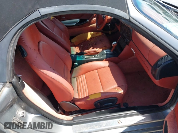2003 Porsche Boxster with VIN WP0CA29893U621152, listed as a IAAI auction lot 42533307 with 70,106 mi miles and . Bid and sale history available at DreamBid. Image 5.