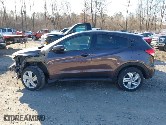2020 Honda HR-V EX with VIN 3CZRU6H57LM736556, listed as a IAAI auction lot 41878490 with 61,253 mi miles. Bid and sale history available at carsss.com. Image 14.