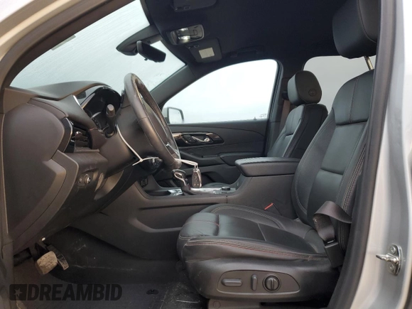 2022 Chevrolet Traverse RS with VIN 1GNERJKW4NJ124865, listed as a Copart auction lot 89060145 with 51,651 mi miles and Salvage title. Bid and sale history available at DreamBid. Image 7.