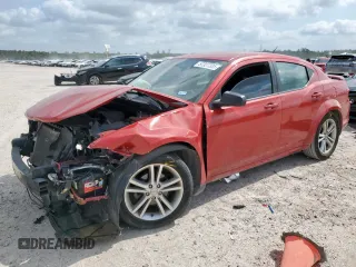 2014 Dodge Avenger SE with VIN 1C3CDZAB4EN228166, listed as a Copart auction lot 57327335 with 110,820 mi miles and Salvage title. Bid and sale history available at DreamBid. Image 1.