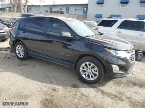 2020 Chevrolet Equinox LS with VIN 2GNAXSEV0L6272129, listed as a Copart auction lot 89221415 with 0 mi miles and Salvage Title. Bid and sale history available at carsss.com. Image 4.