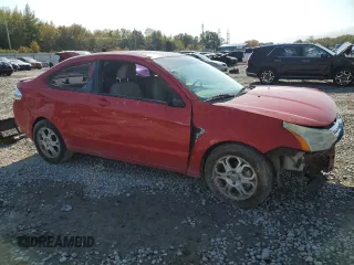 2008 Ford Focus SE with VIN 1FAHP33NX8W125576, listed as a Copart auction lot 47653695 with 214,572 mi miles and Salvage Title. Bid and sale history available at carsss.com. Image 4.