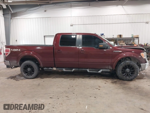 2009 Ford F-150 XL with VIN 1FTPW14V19FA15416, listed as a IAAI auction lot 41203618 with 135,758 mi miles. Bid and sale history available at carsss.com. Image 13.