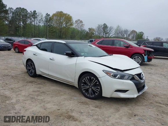 2017 Nissan Maxima SR with VIN 1N4AA6AP7HC425022, listed as a IAAI auction lot 41909028 with 72,371 mi miles and . Bid and sale history available at DreamBid. Image 1.