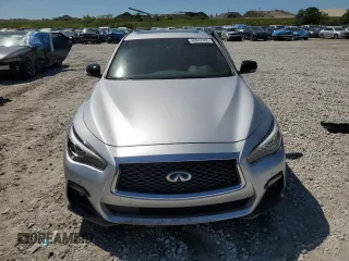 2019 Infiniti Q50 RED SPORT 400 with VIN JN1FV7AP5KM760097, listed as a Copart auction lot 49042405 with 21,056 mi miles and Non Repairable. Bid and sale history available at carsss.com. Image 5.