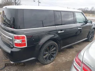 2013 Ford Flex Limited w/EcoBoost with VIN 2FMHK6DT1DBD09027, listed as a IAAI auction lot 41727762 with 139,394 mi miles. Bid and sale history available at carsss.com. Image 4.