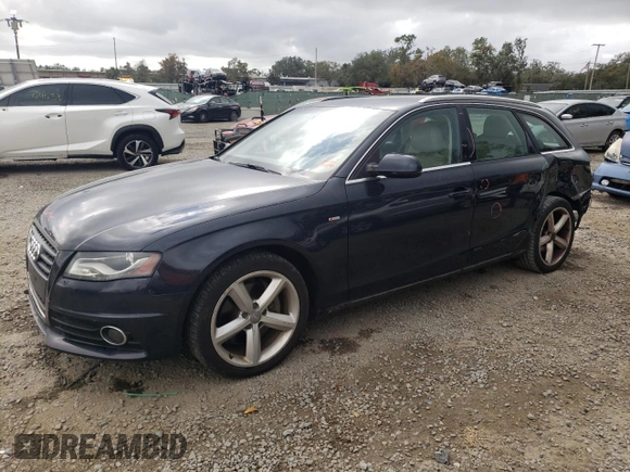 2012 Audi A4 2.0T Premium Plus with VIN WAUWFAFL7CA114024, listed as a Copart auction lot 84227164 with 157,512 mi miles and Salvage Title. Bid and sale history available at carsss.com. Image 1.