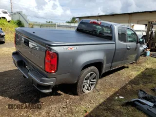 2021 Chevrolet Colorado 4WD Work Truck with VIN 1GCHTBENXM1200040, listed as a Copart auction lot 43619954 with 35,569 mi miles and Non Repairable. Bid and sale history available at carsss.com. Image 3.