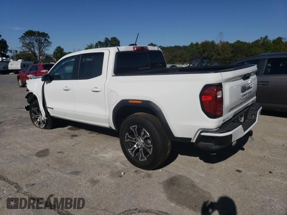 2024 GMC Canyon 4WD AT4 with VIN 1GTP6DEK9R1216337, listed as a Copart auction lot 73501714 with 4,375 mi miles and Salvage Title. Bid and sale history available at carsss.com. Image 2.