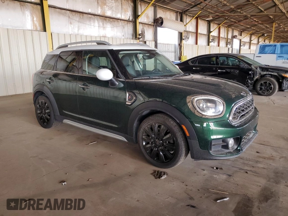2018 MINI Countryman Cooper S with VIN WMZYT3C33J3E93600, listed as a Copart auction lot 66328044 with 60,295 mi miles and Salvage Title. Bid and sale history available at carsss.com. Image 4.