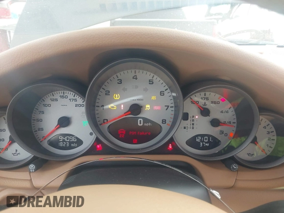 2010 Porsche 911 Carrera S with VIN WP0AB2A90AS720783, listed as a IAAI auction lot 41245121 with 94,096 mi miles. Bid and sale history available at carsss.com. Image 7.