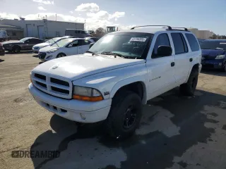 1999 Dodge Durango z VIN 1B4HS28Z5XF638406, wystawiony jako Copart lot #43786395 z przebiegiem 156 013 mil mil oraz Czysty tytuł • Clean title. Historia ofert i sprzedaży dostępna na DreamBid. Obrazek 1.