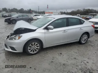 2019 Nissan Sentra SV with VIN 3N1AB7APXKL611164, listed as a Copart auction lot 42495555 with 122,062 mi miles and Salvage Title. Bid and sale history available at DreamBid. Image 1.