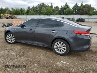 2017 Kia Optima EX with VIN 5XXGU4L35HG142838, listed as a Copart auction lot 57722595 with 132,729 mi miles and Salvage title. Bid and sale history available at DreamBid. Image 2.
