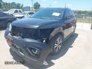 2018 Nissan Pathfinder S with VIN 5N1DR2MN5JC607189, listed as a IAAI auction lot 42146643 with 115,704 mi miles and . Bid and sale history available at DreamBid. Image 17.