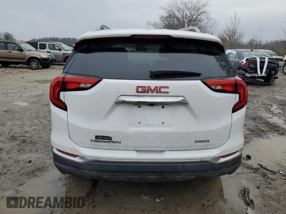 2020 GMC Terrain SLT with VIN 3GKALVEV7LL249355, listed as a Copart auction lot 85064154 with 84,369 mi miles and Salvage Title. Bid and sale history available at DreamBid. Image 6.