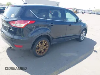 2013 Ford Escape SEL with VIN 1FMCU0H98DUB16061, listed as a IAAI auction lot 42046687 with 204,913 mi miles. Bid and sale history available at carsss.com. Image 4.