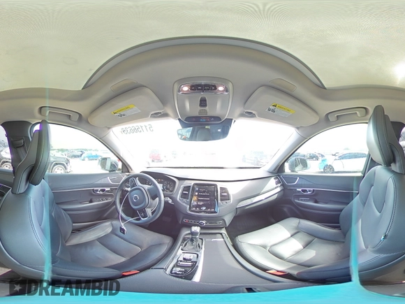 2020 Volvo XC90 Momentum with VIN YV4102PK2L1599910, listed as a Copart auction lot 51156635 with 70,995 mi miles and Salvage Title. Bid and sale history available at carsss.com. Image 14.