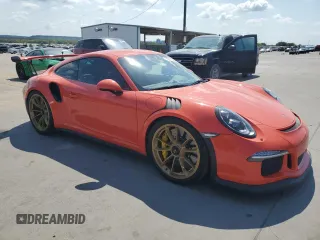 2016 Porsche 911 GT3 RS with VIN WP0AF2A94GS187186, listed as a Copart auction lot 72001384 with 32,531 mi miles and Salvage Title. Bid and sale history available at carsss.com. Image 4.