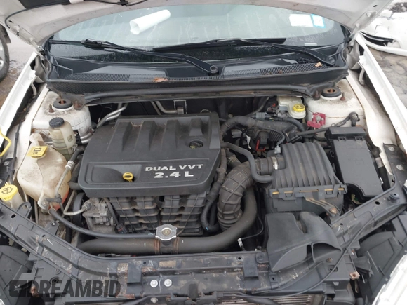 2011 Chrysler 200 LX with VIN 1C3BC4FB6BN521329, listed as a IAAI auction lot 41707846 with 117,429 mi miles. Bid and sale history available at carsss.com. Image 10.