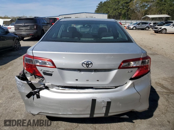 2014 Toyota Camry L with VIN 4T4BF1FK4ER347547, listed as a Copart auction lot 50740635 with 195,330 mi miles and Salvage Title. Bid and sale history available at DreamBid. Image 6.