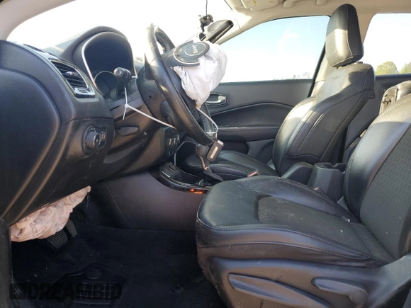 2018 Jeep Compass Altitude with VIN 3C4NJCBBXJT318361, listed as a Copart auction lot 51992595 with Not provided miles and Salvage title. Bid and sale history available at DreamBid. Image 7.
