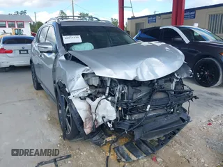 2020 Nissan Rogue SL with VIN 5N1AT2MT7LC746634, listed as a IAAI auction lot 40873134 with 47,257 mi miles. Bid and sale history available at carsss.com. Image 1.