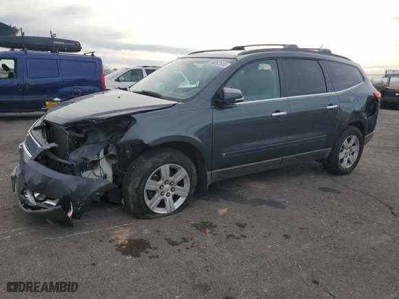 2010 Chevrolet Traverse LT w/1LT with VIN 1GNLRFED3AS146701, listed as a Copart auction lot 50062535 with 142,371 mi miles and Salvage Title. Bid and sale history available at carsss.com. Image 1.