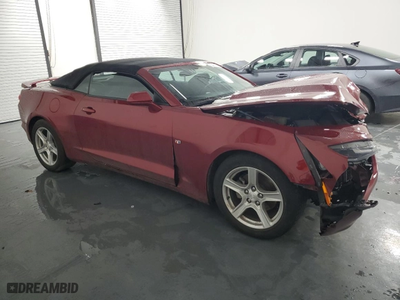 2023 Chevrolet Camaro 1LT with VIN 1G1FB3DS4P0145241, listed as a Copart auction lot 44380955 with 33,647 mi miles and Salvage Title. Bid and sale history available at carsss.com. Image 4.