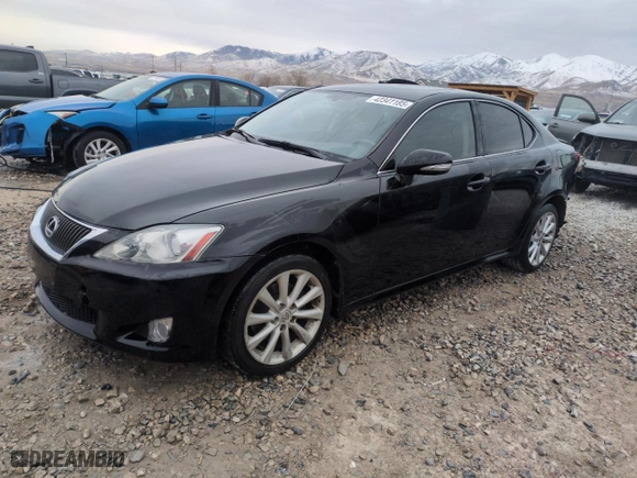 2009 Lexus IS 250 with VIN JTHCK262595033599, listed as a Copart auction lot 42341185 with 132,196 mi miles and Salvage Title. Bid and sale history available at carsss.com. Image 1.