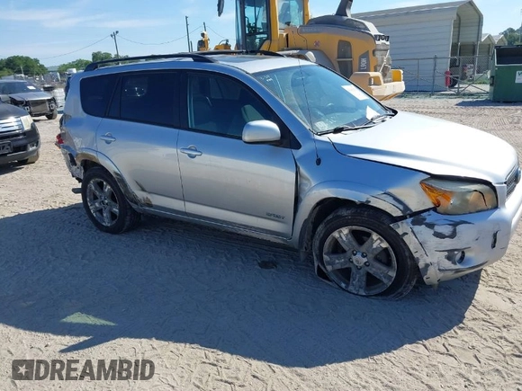2006 Toyota RAV4 Sport with VIN JTMBK32V165000890, listed as a IAAI auction lot 41882078 with 184,761 mi miles. Bid and sale history available at carsss.com. Image 1.
