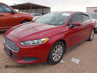 2015 Ford Fusion S with VIN 3FA6P0G76FR181967, listed as a IAAI auction lot 41981011 with 78,899 mi miles. Bid and sale history available at carsss.com. Image 2.