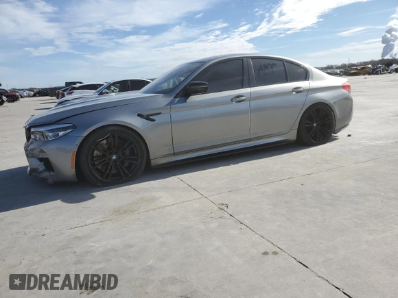 2019 BMW M5 Competition z VIN WBSJF0C54KB284808, wystawiony jako Copart lot #71974952 z przebiegiem 26 888 mil mil oraz . Historia ofert i sprzedaży dostępna na DreamBid. Obrazek 1.