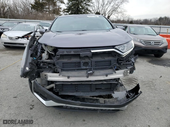 2020 Honda CR-V EX with VIN 5J6RW2H5XLL040584, listed as a Copart auction lot 46421485 with 45,051 mi miles and Salvage Title. Bid and sale history available at carsss.com. Image 5.