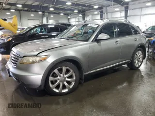2006 Infiniti FX35 with VIN JNRAS08W36X211040, listed as a Copart auction lot 75322544 with 190,252 mi miles and Salvage Title. Bid and sale history available at carsss.com. Image 1.