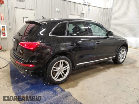 2016 Audi Q5 Premium Plus with VIN WA1L2AFP7GA068991, listed as a Copart auction lot 50038245 with 173,412 mi miles and Clean Title. Bid and sale history available at carsss.com. Image 3.