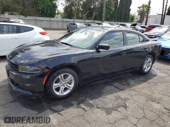 2023 Dodge Charger SXT with VIN 2C3CDXBG2PH564361, listed as a Copart auction lot 54661525 with 38,905 mi miles and Salvage Title. Bid and sale history available at DreamBid. Image 1.