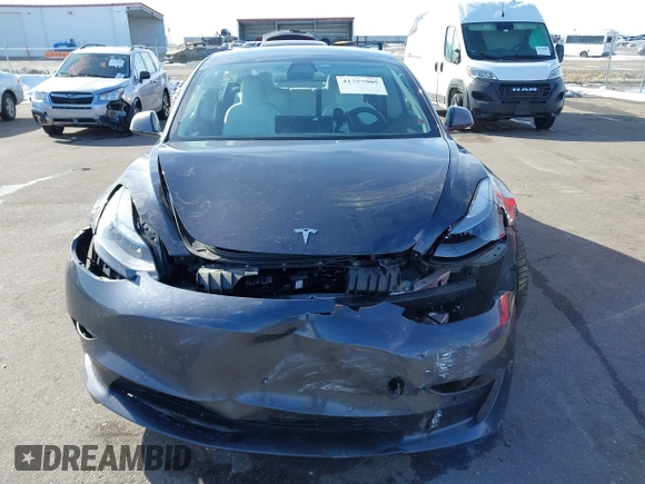 2021 Tesla Model 3 Performance with VIN 5YJ3E1EC3MF082532, listed as a IAAI auction lot 41757905 with 60,431 mi miles and . Bid and sale history available at DreamBid. Image 11.