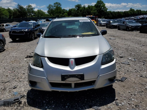 2004 Pontiac Vibe with VIN 5Y2SL62804Z439108, listed as a Copart auction lot 57895945 with 299,999 mi miles and Salvage title. Bid and sale history available at DreamBid. Image 5.