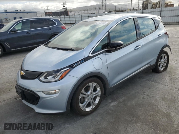 2017 Chevrolet Bolt EV LT z VIN 1G1FW6S08H4187204, wystawiony jako Copart lot #47278955 z przebiegiem 167 654 mil mil oraz Szkody całkowita. Historia ofert i sprzedaży dostępna na DreamBid. Obrazek 1.