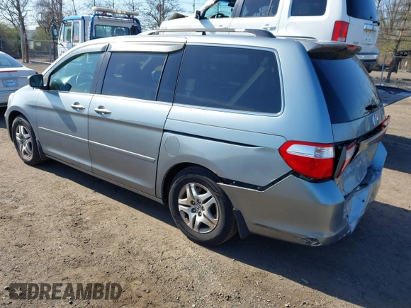 2006 Honda Odyssey EX-L with VIN 5FNRL38696B077792, listed as a IAAI auction lot 42048793 with 149,868 mi miles and . Bid and sale history available at carsss.com. Image 3.