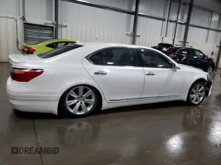 2012 Lexus LS with VIN JTHDU1EF3C5015073, listed as a Copart auction lot 76072614 with 94,363 mi miles and Salvage title. Bid and sale history available at DreamBid. Image 3.